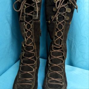 Timberland Moorland Hollace Tall Suede Boot Size 7.5